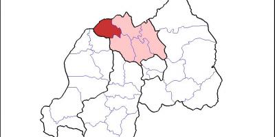Carte de musanze Rwanda